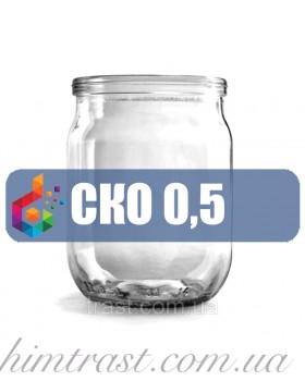 Стеклобанка 0,460л Банка СКО 460мл 82