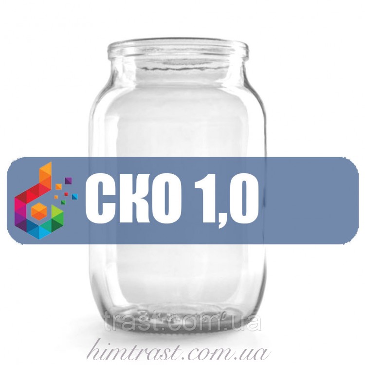Стеклобанка 1,0л Банка СКО 82