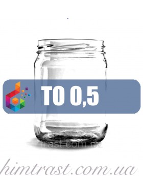 Стеклобанка 0,500 л ТО 82