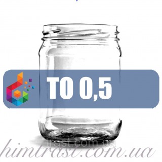 Стеклобанка 0,500 л ТО 82