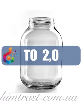 Стеклобанка 2,0л ТО 82