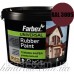 Гумова фарба для дахів вишнева FARBEX RAL 3005 12 кг