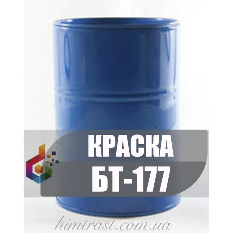 Бітумна антикорозійна Фарба по металу БТ-177 Сріблянка