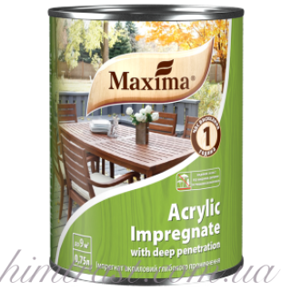 Импрегнат акриловый глубокого проникновения ТМ "Maxima"