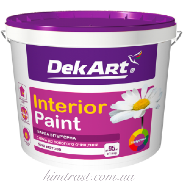 Фарба інтер'єрна "Interior Paint" ТМ "DekArt"
