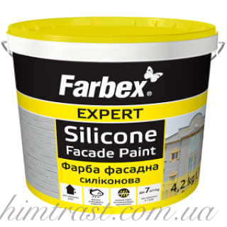 Краска фасадная силиконовая "Facade" ТМ "Farbex"