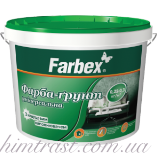 Краска-грунт универсальная ТМ "Farbex"