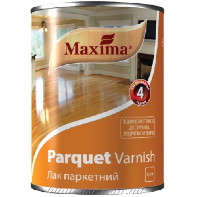 Лак паркетный ТМ "Maxima"