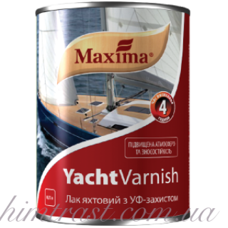 Лак яхтный ТМ "Maxima"