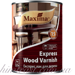 Экспресс лак для дерева ТМ "Maxima"