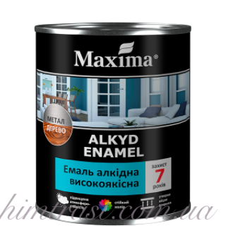 Эмаль алкидная высококачественная ТМ "Maxima"