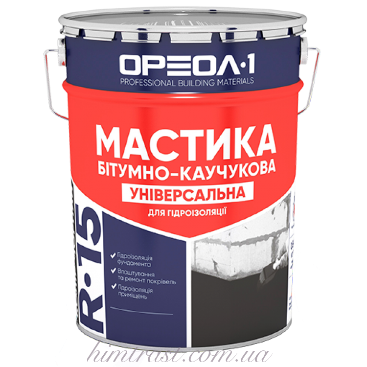 Мастика битумно-каучуковая «Универсальная»