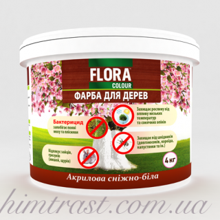 Акриловая краска для деревьев "FLORA"