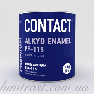 Эмаль алкидная ПФ-115 "CONTACT"