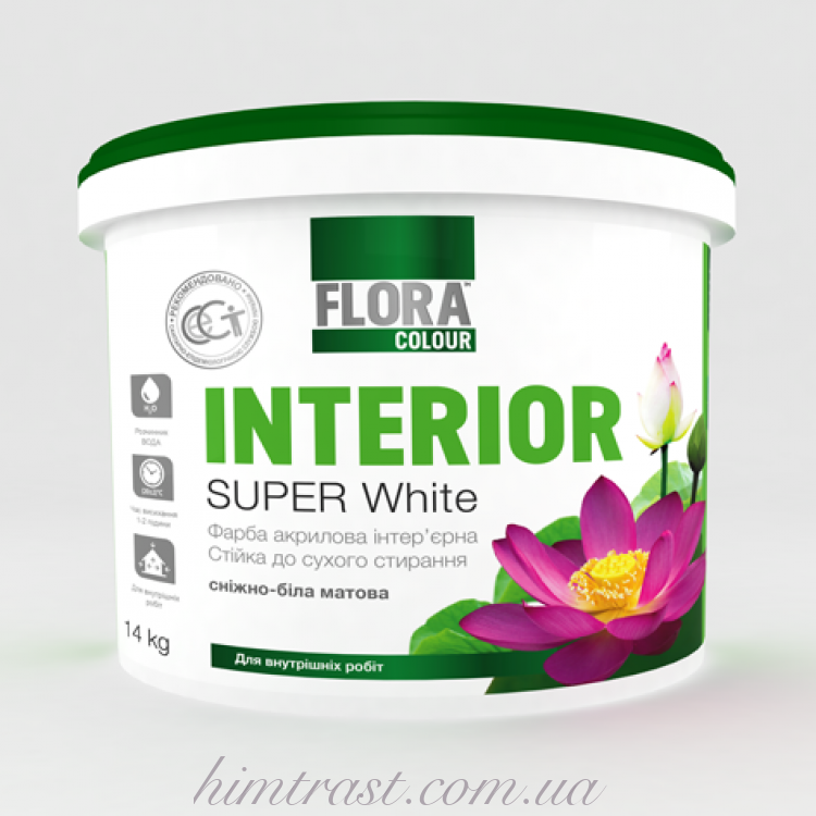 Интерьерная краска "FLORA"