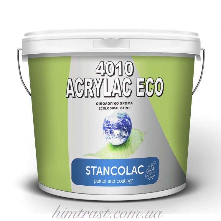 Гіпоалергенна акрилова латексна інтер'єрна фарба Eco 4010 Stancolac