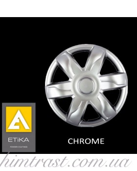 Краска порошковая полиэфирная Etika Elektro Металлик Хром глянцевая<br />