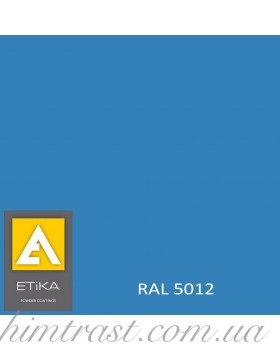 Краска порошковая полиэфирная Etika Tribo Голубая RAL 5012 глянцевая<br />